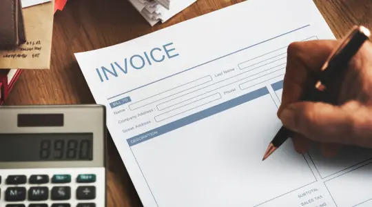 Customizable invoice templates