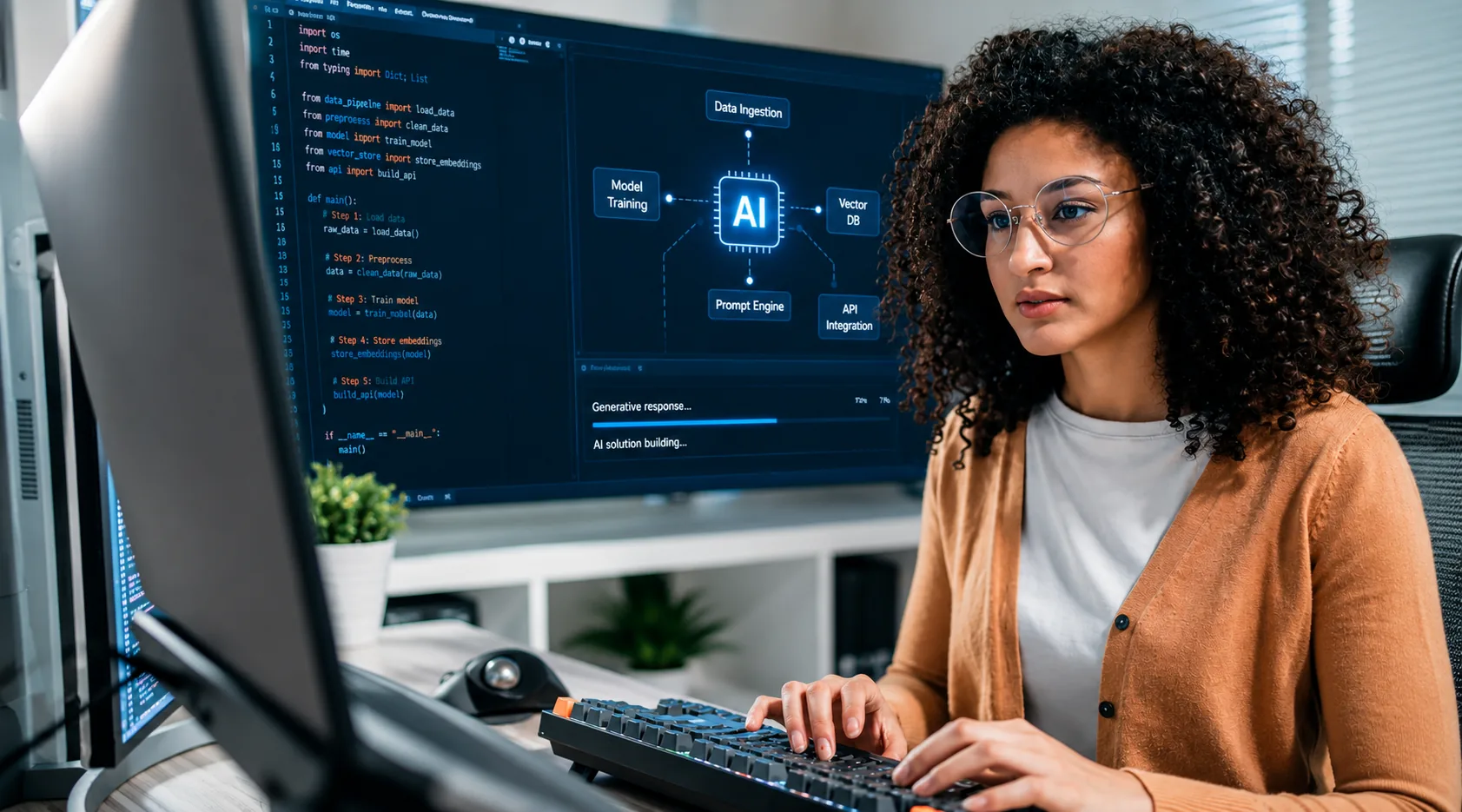 AI model training and fine-tuning at QSS