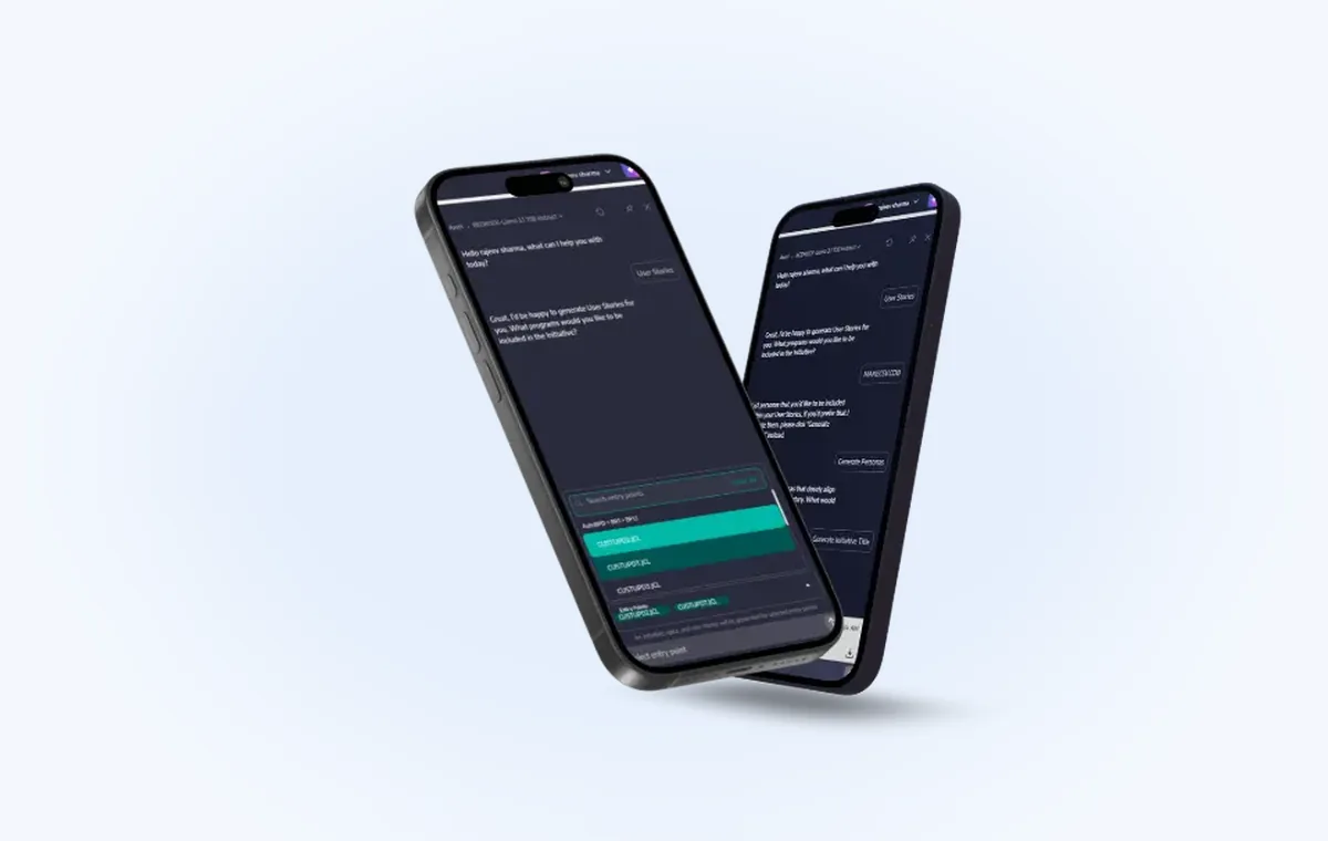 AI-assisted legacy code modernization platform on screen