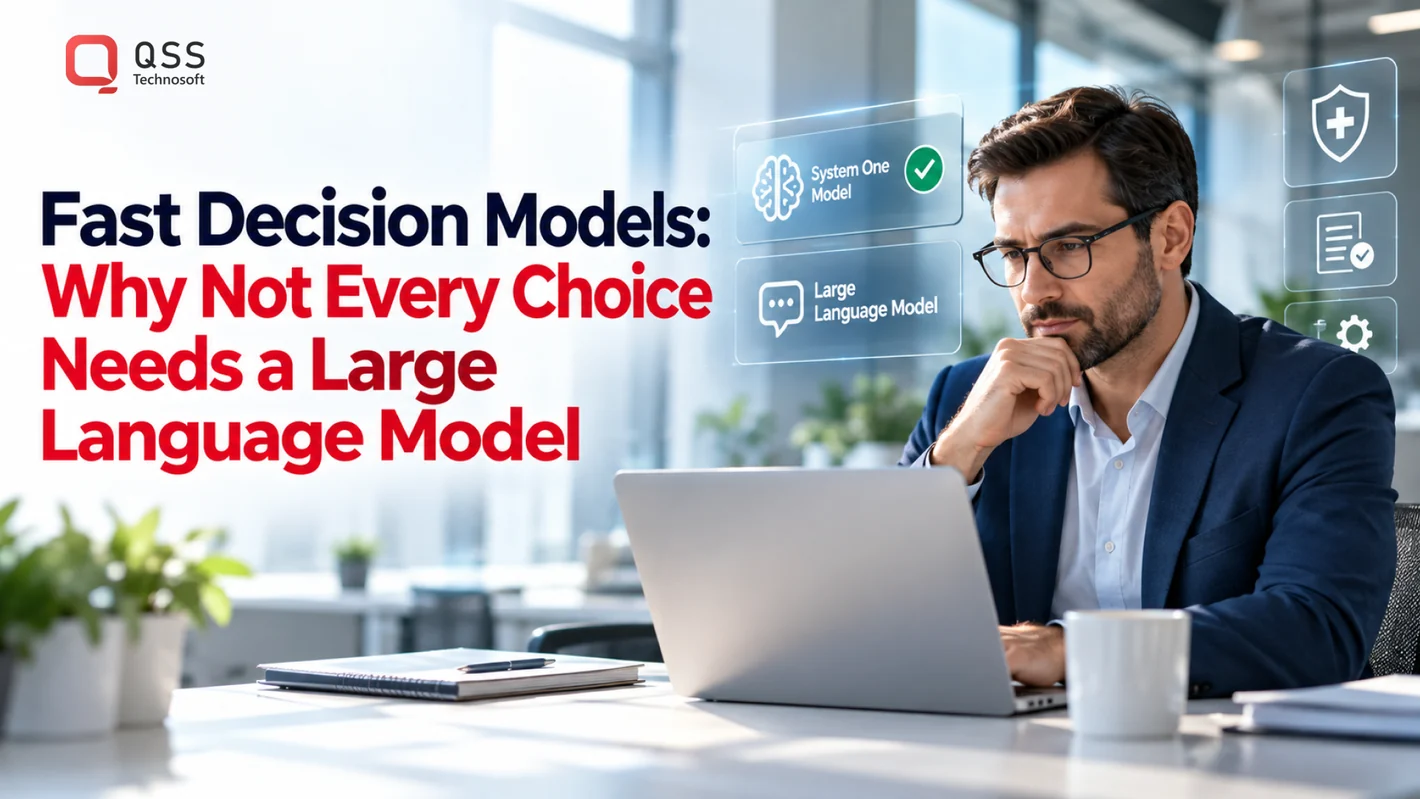 Fast decision models: a System One model handles routine AI decisions in one pass and escalates uncertain cases to a large language model through a confidence gate