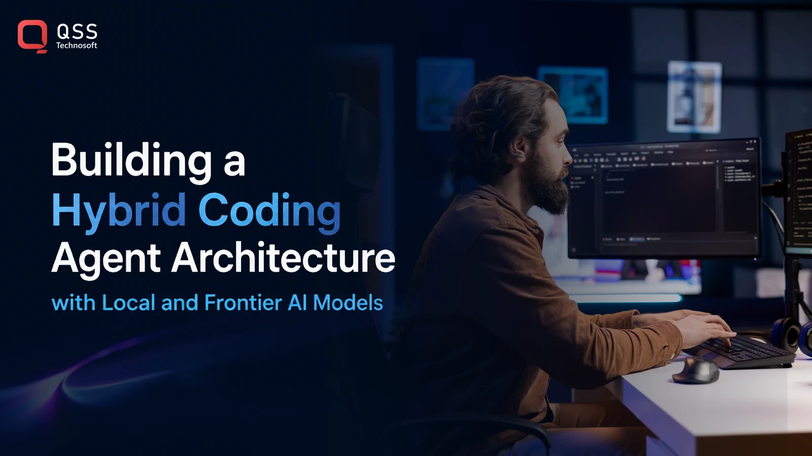 Hybrid coding agent architecture with local and frontier AI models — QSS Technosoft
