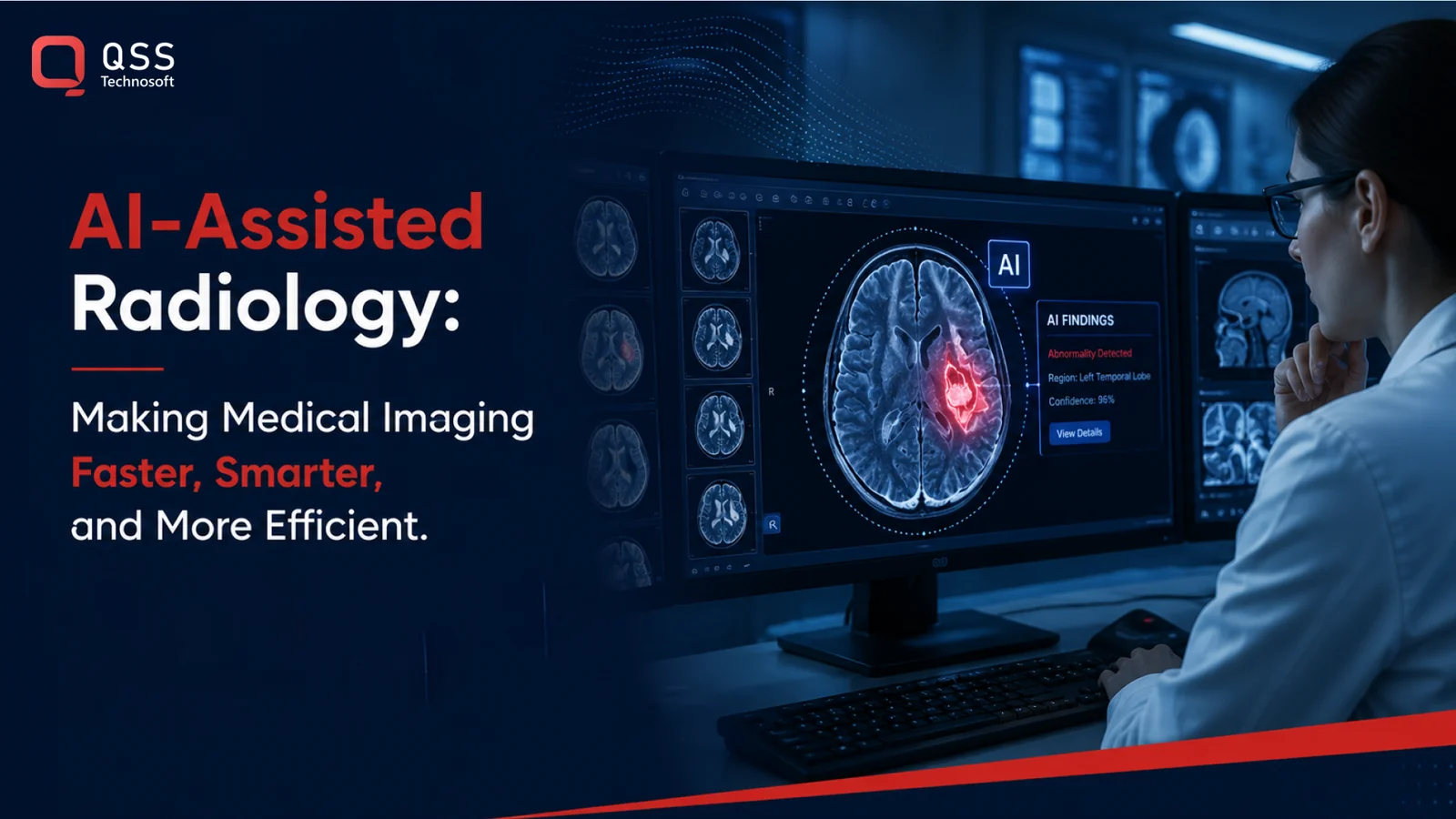 AI-assisted radiology — AI making medical imaging faster, smarter, and more efficient