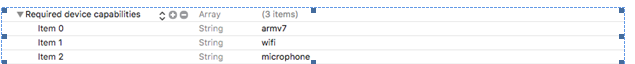 Device Capabilities Device Capabilities