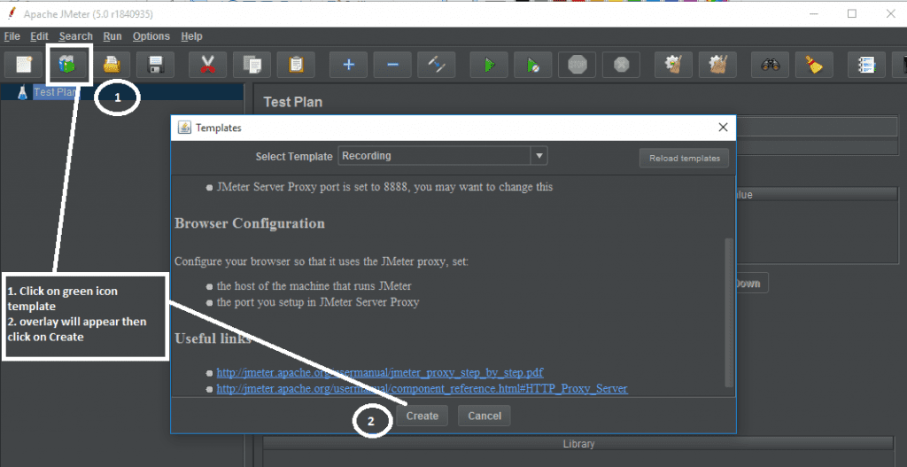 Jmeter Configuration Screenshot