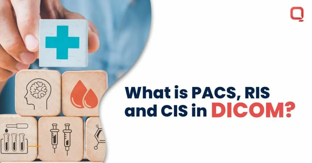 What is PACS, RIS and CIS in DICOM?