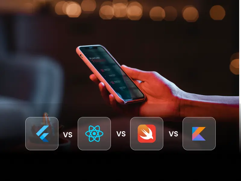 Mobile App Framework Comparison: Flutter vs React Native vs SwiftUI vs Kotlin