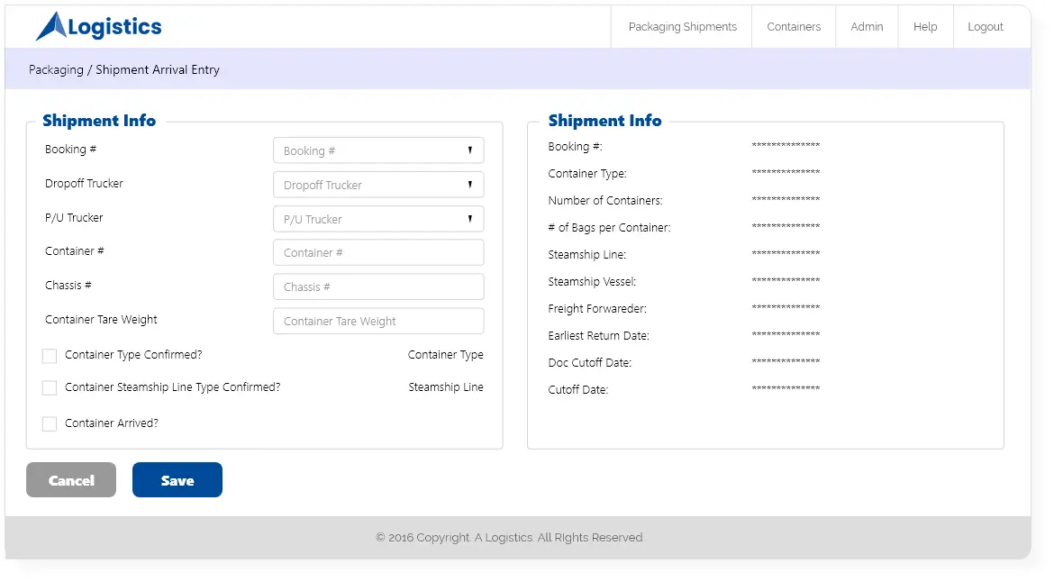 Inventory Management and Logistics App