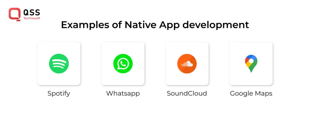 Example of native app development