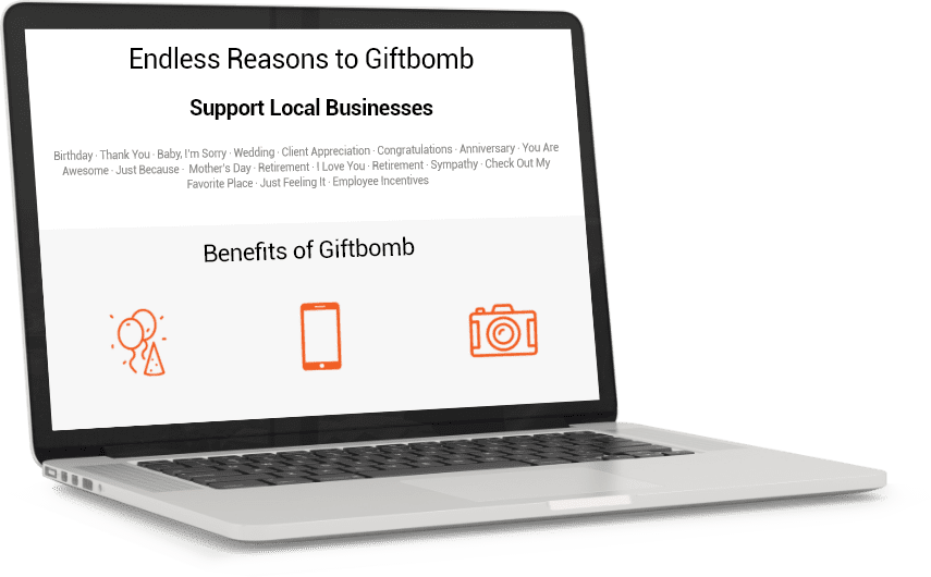 Giftbomb- Digital gift card App Giftbomb- Digital gift card App