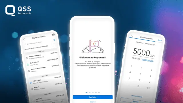 Mobile app like payoneer