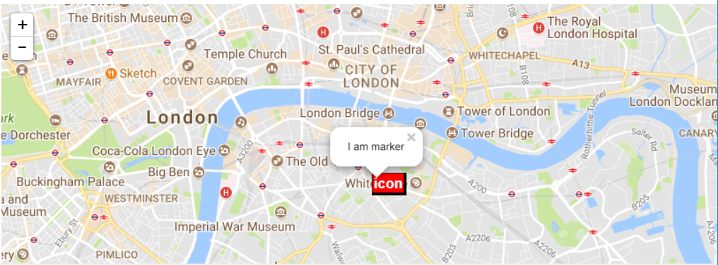 Add this icon on the map