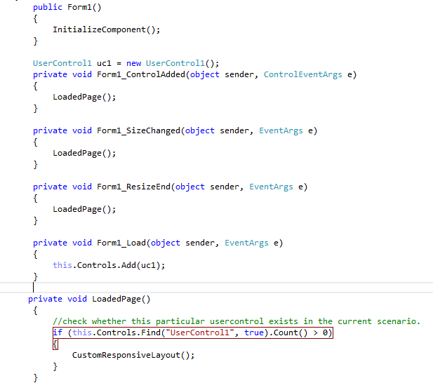 Windows Form Application