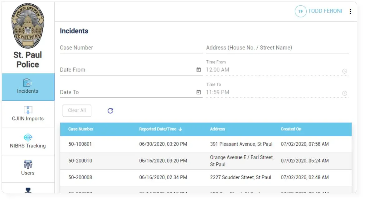 NIBRS icrime Fighter App NIBRS icrime Fighter App