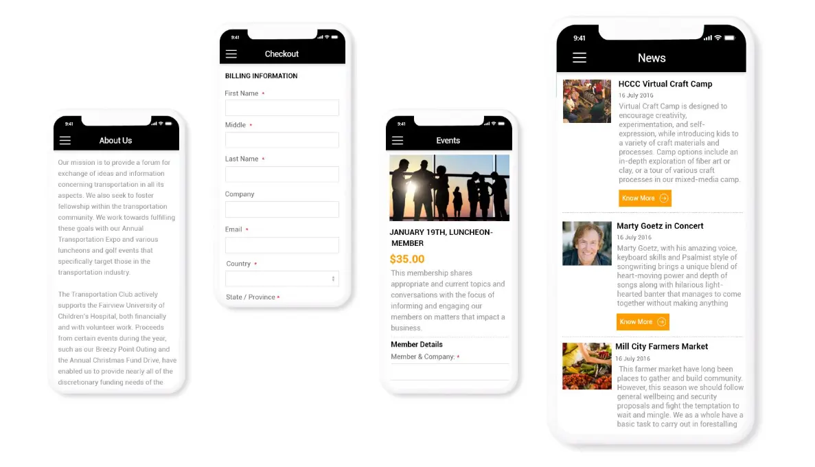 Transportation Club App Transportation Club App
