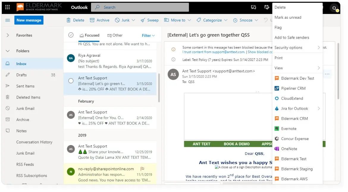 Outlook Plugin Outlook Plugin