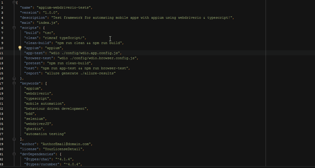 Window Build Tool Configuration
