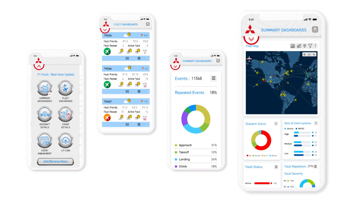 Aircraft health monitoring App Aircraft health monitoring App