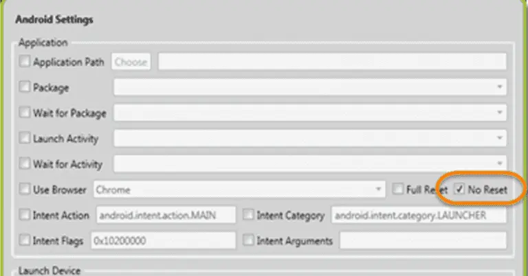 Android Setting