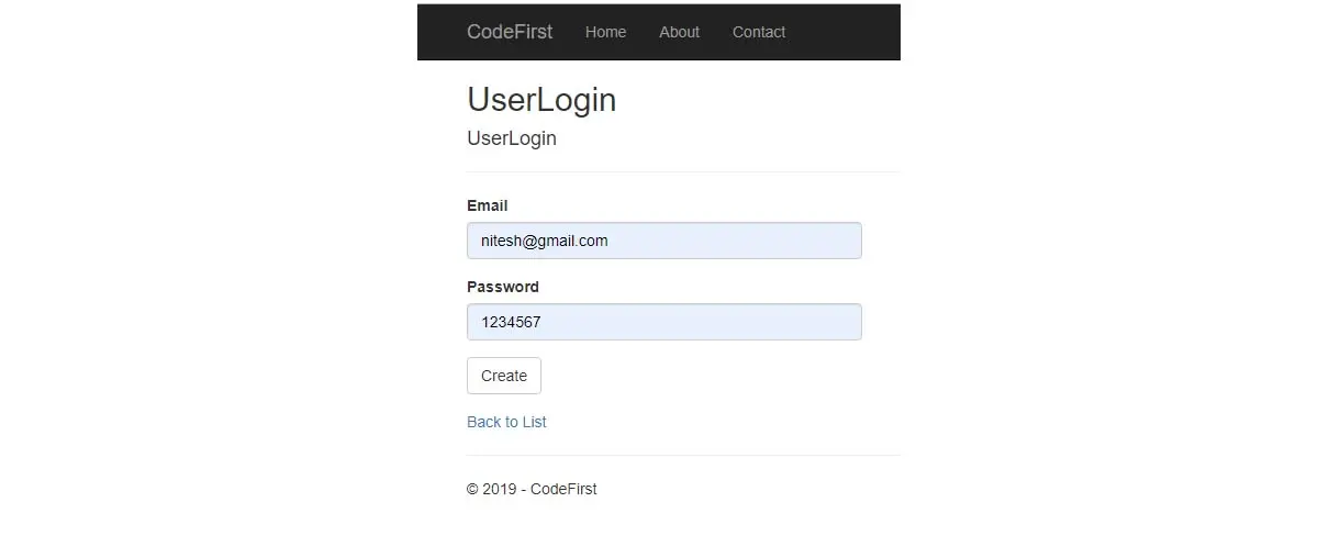 User Login