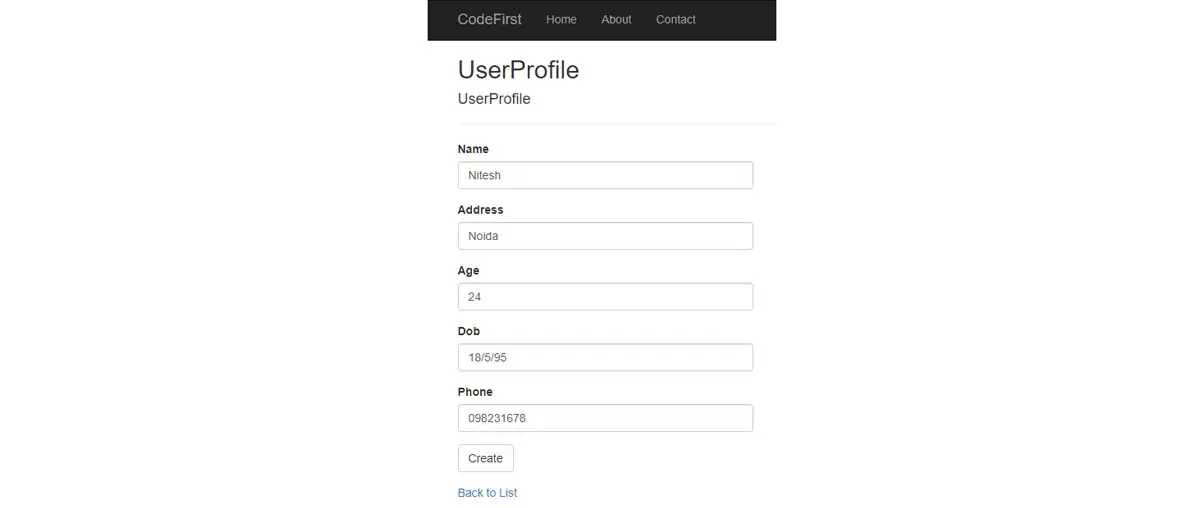 User Profile