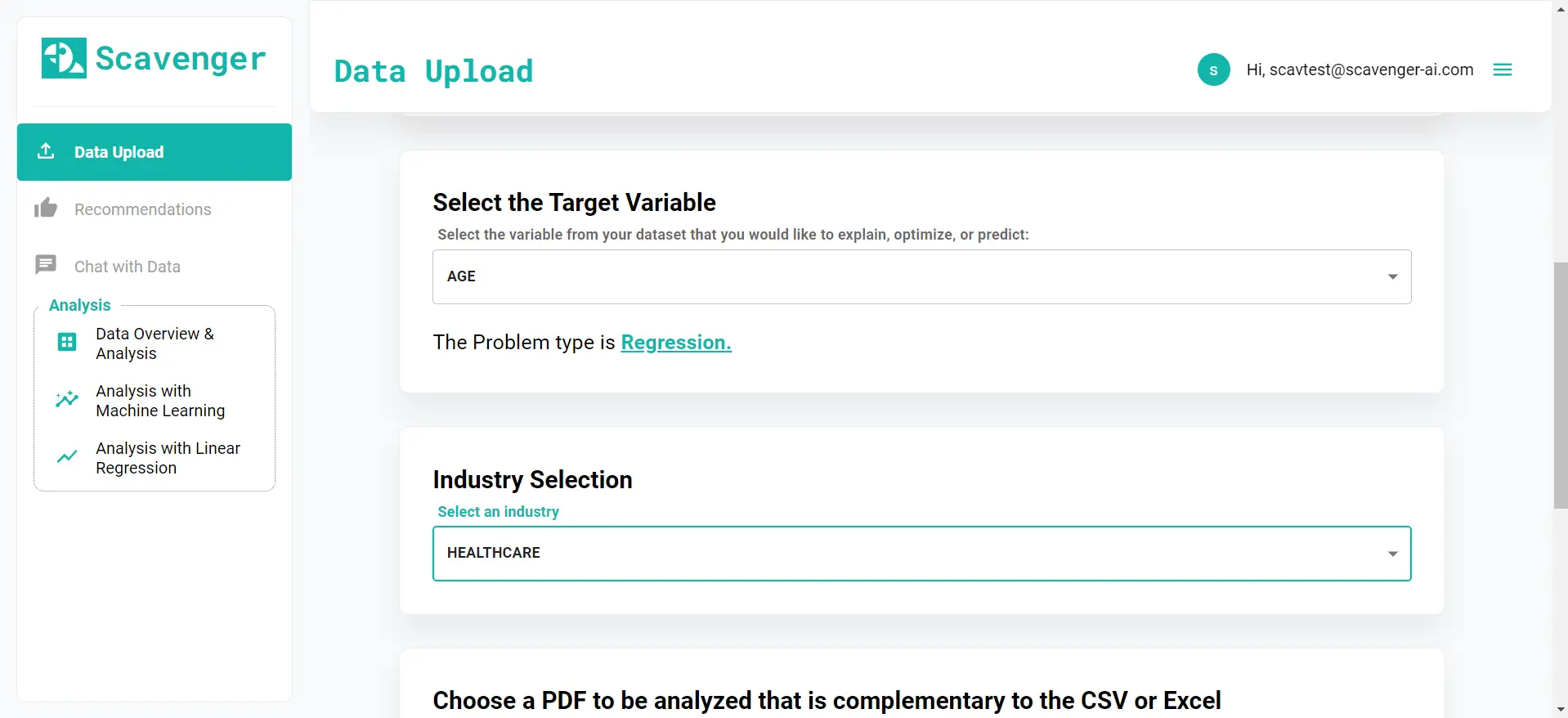Data Analysis & Query Generation