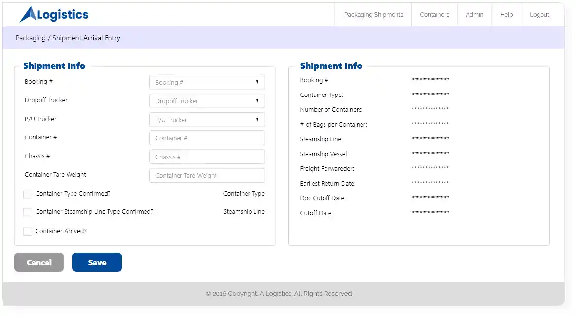 Inventory Management and Logistics App