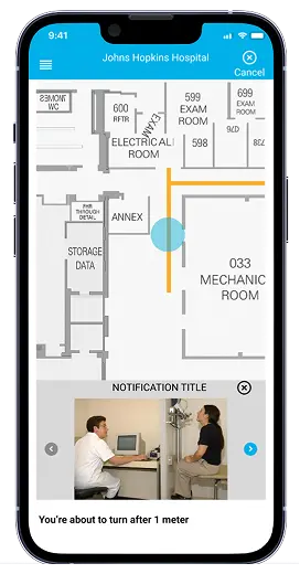 Indoor Positioning App
