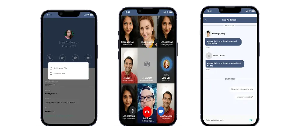 Community Care Communication App