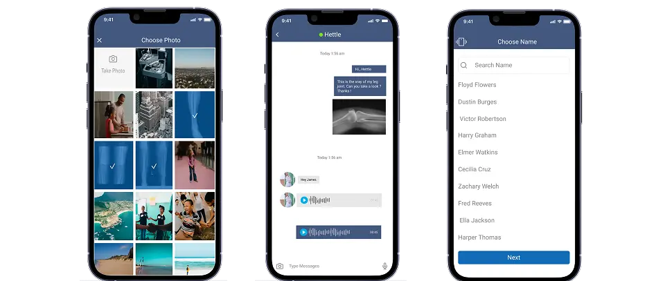 Hospital Communication App for Senior Living