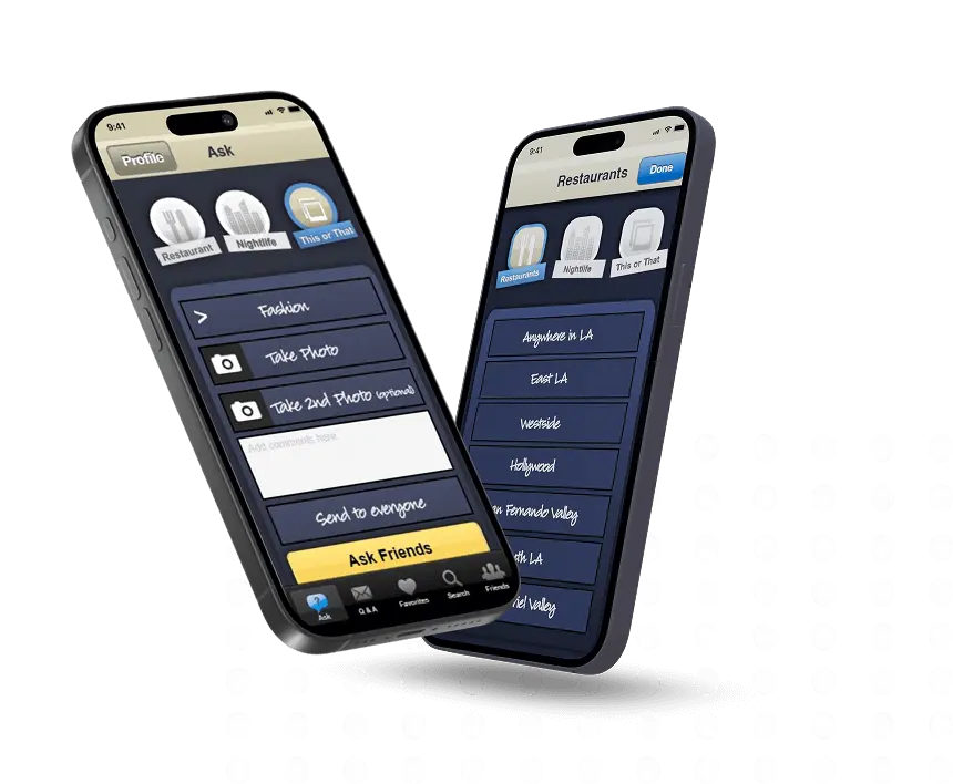 Ask Friends: Social-Powered Restaurant Discovery App   Ask Friends: Social-Powered Restaurant Discovery App