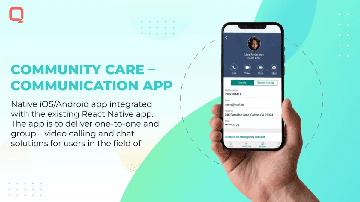 Community Care – Communication App Community Care – Communication App