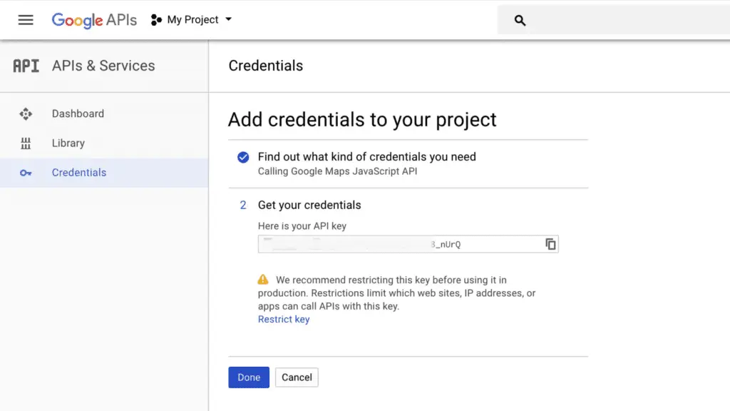 google map API