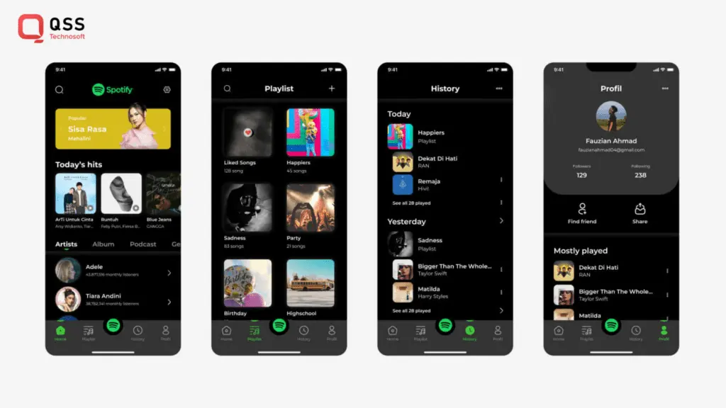 How to Develop a Spotify clone Application?