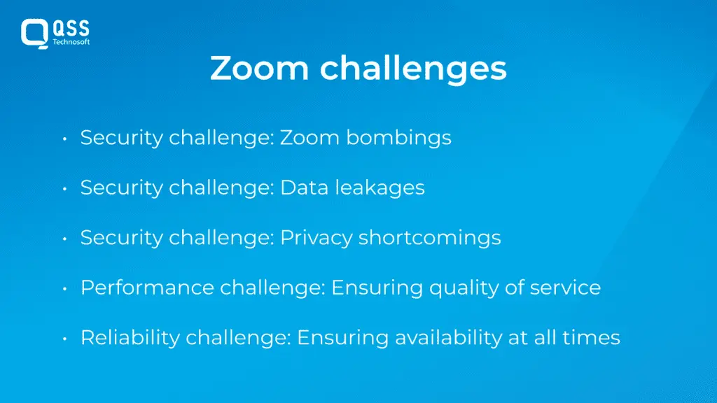 Zoom Challenges