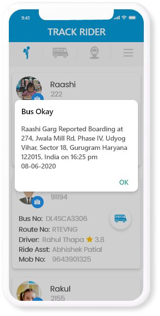 Bus Okay- Transportation app