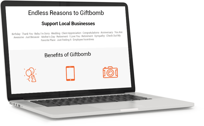 Giftbomb- Digital gift card app