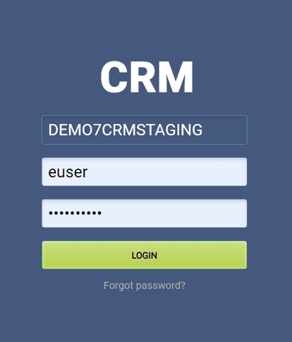 CRM Application