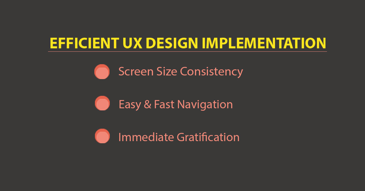 Efficient UX Design