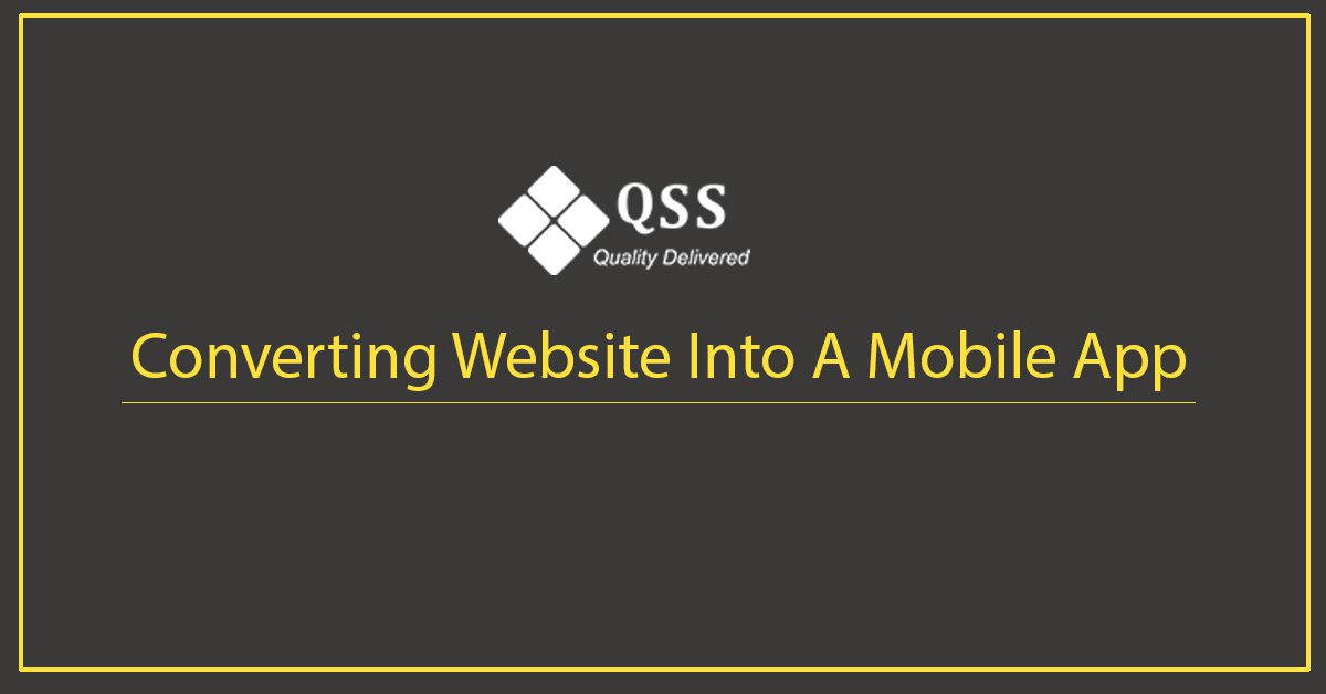 Converting Website Into A Mobile App