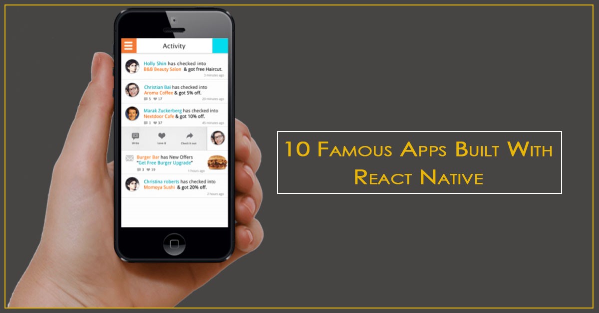 Famous Apps Built With React Native