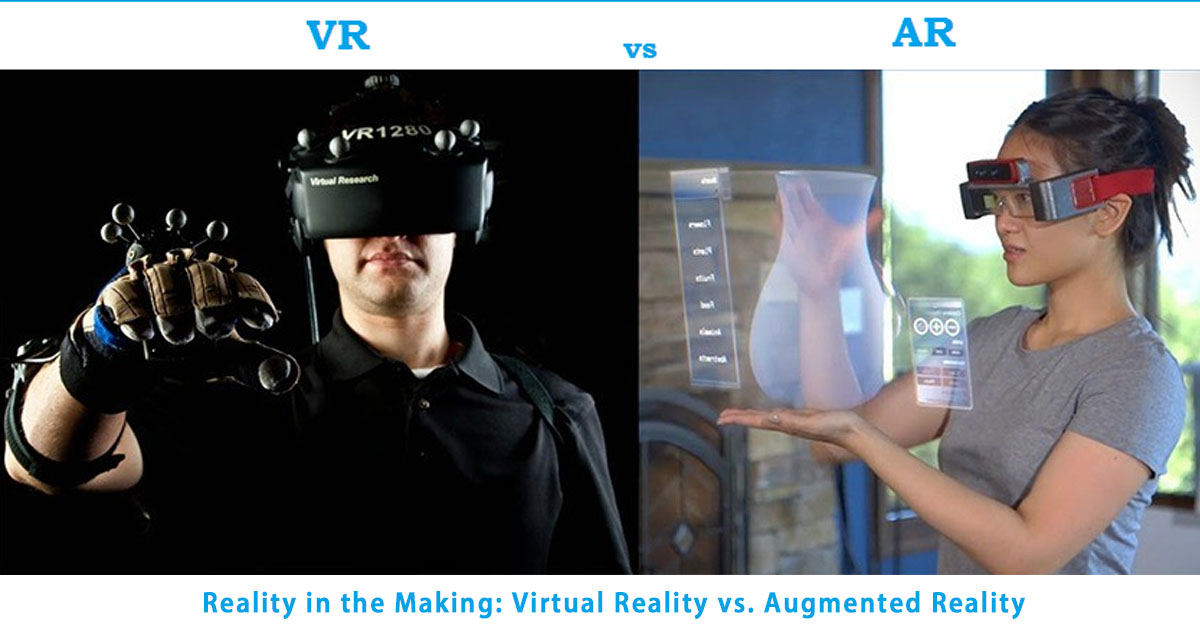 Virtual Reality vs augmented reality 1 1