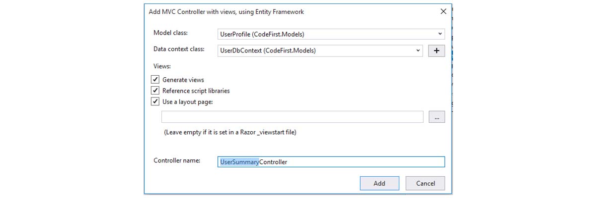 How to perform CRUD Operations using Code First Approach in Asp.Net Core?
