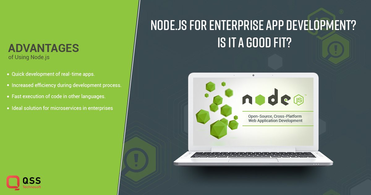 node.js should be used for enterprise app development