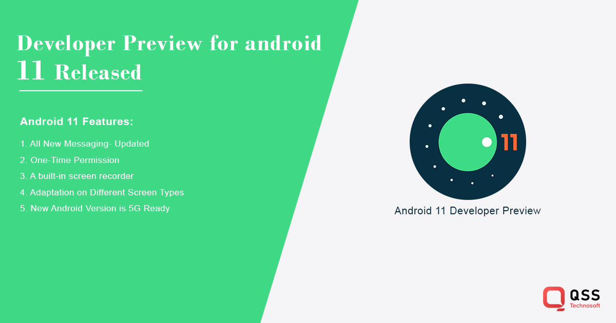 Developer Preview for Android 11 Released- Insights Here
