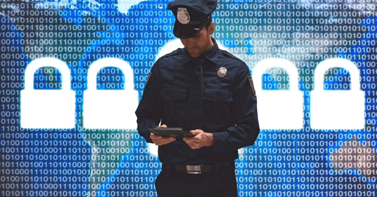 police with secure app