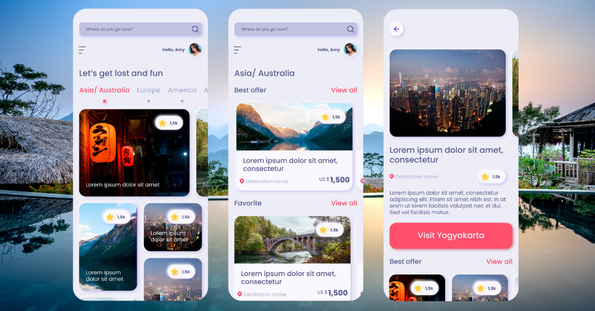 travel app ideas for mobile application