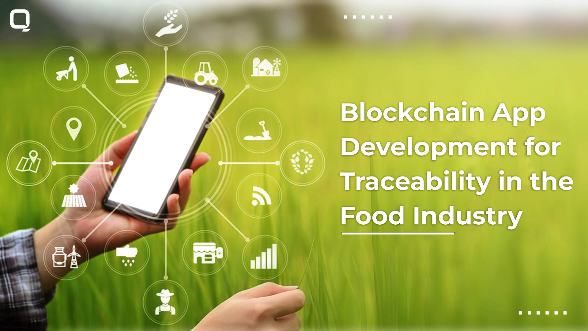 Blockchain food app development
