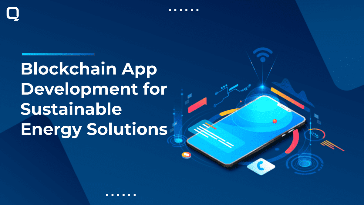 blockchain app development for sustainable