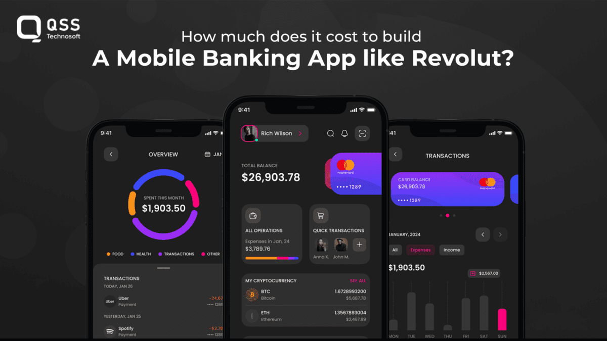 How much does it cost to build a mobile banking app like Revolut?